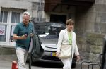 Amsterdam 22 juli 2023
Tom Egbers en zijn vrouw Janke Dekker winkelend in Amsterdam zuid. Ze waren oa bij Suit supply en de Joffers.
