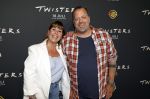 Hilversum 16 juli 2024
Premiere Twisters in bioscoop in Hilversum. Arjan Kleton met partner
