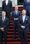 Den Haag 2 juli 2024
Bordesfoto bij Paleis Huis ten Bosch presentatie nieuw kabinet Schoof 1 ; Koning Willem-Alexander, Minister-President Dick Schoof, NSC Judith Uitermark, BBB Mona Keijzer, NSC Caspar Veldkamp, PVV Reinette Klever, VVD Ruben Brekelmans, VVD Eelco Heinen, PVV Dirk Beljaarts, VVD Sophie Hermans, VVD Eelco Heinen PVV Barry Madlener, VVD David van Weel, PVV Marjolein Faber, BBB Femke Wiersma, NSC Eppo Bruins, NSC Eddy van Hijum, PVV Fleur Agema