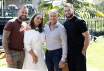 Amsterdam 17 juli 2024
Familie Roelvink gaan nieuwe serie opnemen voor RTL/Videoland.
AAnwezig in the Harbour Club Dries Roelvink Honoria Roelvin Donny Roelvink en Dave Roelvink.