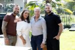 Amsterdam 17 juli 2024
Familie Roelvink gaan nieuwe serie opnemen voor RTL/Videoland.
AAnwezig in the Harbour Club Dries Roelvink Honoria Roelvin Donny Roelvink en Dave Roelvink.