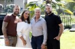 Amsterdam 17 juli 2024
Familie Roelvink gaan nieuwe serie opnemen voor RTL/Videoland.
AAnwezig in the Harbour Club Dries Roelvink Honoria Roelvin Donny Roelvink en Dave Roelvink.