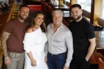 Amsterdam 17 juli 2024
Familie Roelvink gaan nieuwe serie opnemen voor RTL/Videoland.
AAnwezig in the Harbour Club Dries Roelvink Honoria Roelvin Donny Roelvink en Dave Roelvink.