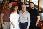 Amsterdam 17 juli 2024
Familie Roelvink gaan nieuwe serie opnemen voor RTL/Videoland.
AAnwezig in the Harbour Club Dries Roelvink Honoria Roelvin Donny Roelvink en Dave Roelvink.