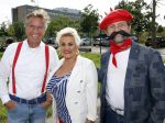 Huizen 14 juli 2024
Presenatie magazine van Nicole des Bouvrie . Hanny Veerkamp kwam met haar man en zoon.