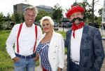 Huizen 14 juli 2024
Presenatie magazine van Nicole des Bouvrie . Hanny Veerkamp kwam met haar man en zoon.
