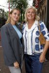 Amsterdam 15 juli 2024
Nino Wilkes en Leontine Ruiters bij Boom Boom Chicago.. Irene Moors met dochter