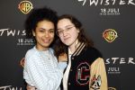Hilversum 16 juli 2024
Premiere Twisters in bioscoop in Hilversum. Julia Tan met partner