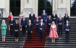 Den Haag 2 juli 2024
Bordesfoto bij Paleis Huis ten Bosch presentatie nieuw kabinet Schoof 1 ; Koning Willem-Alexander, Minister-President Dick Schoof, NSC Judith Uitermark, BBB Mona Keijzer, NSC Caspar Veldkamp, PVV Reinette Klever, VVD Ruben Brekelmans, VVD Eelco Heinen, PVV Dirk Beljaarts, VVD Sophie Hermans, VVD Eelco Heinen PVV Barry Madlener, VVD David van Weel, PVV Marjolein Faber, BBB Femke Wiersma, NSC Eppo Bruins, NSC Eddy van Hijum, PVV Fleur Agema