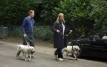Huizen 6 en n7 juli 2024
Linda de Mol en partner Jeroen Rietbergen wandelend met hun honden rondom hun huis .