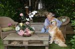 Naarden 12 juli 2024
Loeki Knol thuis met haar hond.