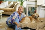 Naarden 12 juli 2024
Loeki Knol thuis met haar hond.