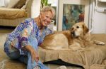 Naarden 12 juli 2024
Loeki Knol thuis met haar hond.