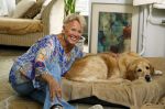 Naarden 12 juli 2024
Loeki Knol thuis met haar hond.