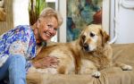 Naarden 12 juli 2024
Loeki Knol thuis met haar hond.