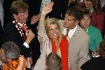 Frankfurt, 21 Juni 2006 WK Voetbal 2006
3e Poule-Wedstrijd Nederland-Argentinie, eindstand 0-0
Na afloop van de wedstrijd een ontmoeting tussen ZKH Prins willem Alexander, Prinses Maxima en Maradona
@ Foto Peter Smulders The Netherlands