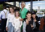Utrecht 6 juli 2024
Premiere superkrachten voor je hoofd in Kinopolis in Utrecht . Nicolette Kluijver kwam met haar drie kinderen.