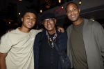 Amsterdam 15 juli 2024
Nino Wilkes en Leontine Ruiters bij Boom Boom Chicago.. Patrick Kluivert met zijn vader en zoon Shane Kluivert