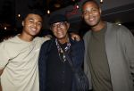 Amsterdam 15 juli 2024
Nino Wilkes en Leontine Ruiters bij Boom Boom Chicago.. Patrick Kluivert met zijn vader en zoon Shane Kluivert