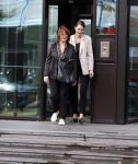 Lelystad 16 juli 2024
Patty Harpenau komt samen met haar advocaat de rechtbank van Lelystad uit.