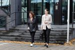 Lelystad 16 juli 2024
Patty Harpenau komt samen met haar advocaat de rechtbank van Lelystad uit.