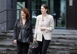 Lelystad 16 juli 2024
Patty Harpenau komt samen met haar advocaat de rechtbank van Lelystad uit.