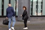 Lelystad 16 juli 2024
Patty Harpenau komt samen met haar advocaat de rechtbank van Lelystad uit.