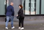 Lelystad 16 juli 2024
Patty Harpenau komt samen met haar advocaat de rechtbank van Lelystad uit.