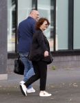 Lelystad 16 juli 2024
Patty Harpenau komt samen met haar advocaat de rechtbank van Lelystad uit.