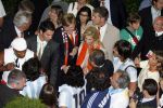 Frankfurt, 21 Juni 2006 WK Voetbal 2006
3e Poule-Wedstrijd Nederland-Argentinie, eindstand 0-0
Na afloop van de wedstrijd een ontmoeting tussen ZKH Prins willem Alexander, Prinses Maxima en Maradona
@ Foto Peter Smulders The Netherlands