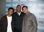 Amsterdam 27 maart 2024
Boekpresentatie Nino Wilkes in boom boom Chicago. Shane Kluivert met Patrick Kluivert en Quincy Kluivert