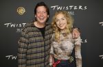 Hilversum 16 juli 2024
Premiere Twisters in bioscoop in Hilversum. Steven Kazan met zijn vrouw Jamie