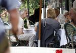 Amsterdam 18 juli 2024
Victor Reinier en zijn vriend op terras en ndaarna fietsend naar zijn huis in Amsterdam zuid..