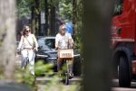 Amsterdam 18 juli 2024
Victor Reinier en zijn vriend op terras en ndaarna fietsend naar zijn huis in Amsterdam zuid..