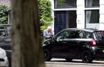 Amsterdam 1 juli 2024
Youp van t Hek bij zijn nieuwe huis wat momenteel verbouwd wordt.