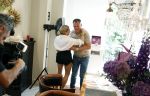 Amsterdam 10 juli 2025
Presentatie Bioteq Vitality van Connie Witteman bij haar thuis . Connie Witteman en Eelko v Kooten