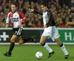 Rotterdam, 20 december 1998
Feyenoord-AJAX, eindstand 1-1
Dani contra Jean Paul v Gastel
