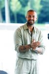 Amsterdam 13 juli 2025
Presentatie boek Dave Roelvink bij restaurant de Bosbaan . Aanwezig oa zijn vriendin Marijn Kuipers vader Dries Roelvink Honoria Roelvink Donny Roelvink en zijn moeder Lucienne Kenter.