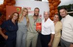 Amsterdam 13 juli 2025
Presentatie boek Dave Roelvink bij restaurant de Bosbaan . Aanwezig oa zijn vriendin Marijn Kuipers vader Dries Roelvink Honoria Roelvink Donny Roelvink en zijn moeder Lucienne Kenter.