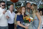 Amsterdam 13 juli 2025
Presentatie boek Dave Roelvink bij restaurant de Bosbaan . Aanwezig oa zijn vriendin Marijn Kuipers vader Dries Roelvink Honoria Roelvink Donny Roelvink en zijn moeder Lucienne Kenter.