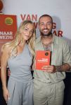 Amsterdam 13 juli 2025
Presentatie boek Dave Roelvink bij restaurant de Bosbaan . Aanwezig oa zijn vriendin Marijn Kuipers vader Dries Roelvink Honoria Roelvink Donny Roelvink en zijn moeder Lucienne Kenter.
