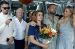 Amsterdam 13 juli 2025
Presentatie boek Dave Roelvink bij restaurant de Bosbaan . Aanwezig oa zijn vriendin Marijn Kuipers vader Dries Roelvink Honoria Roelvink Donny Roelvink en zijn moeder Lucienne Kenter.