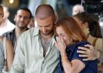 Amsterdam 13 juli 2025
Presentatie boek Dave Roelvink bij restaurant de Bosbaan . Aanwezig oa zijn vriendin Marijn Kuipers vader Dries Roelvink Honoria Roelvink Donny Roelvink en zijn moeder Lucienne Kenter.