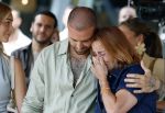 Amsterdam 13 juli 2025
Presentatie boek Dave Roelvink bij restaurant de Bosbaan . Aanwezig oa zijn vriendin Marijn Kuipers vader Dries Roelvink Honoria Roelvink Donny Roelvink en zijn moeder Lucienne Kenter.
