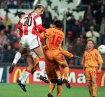 Eindhoven, 9 december 1998
Dmitri Khokhlov scoort 1-0
PSV-Benfica