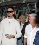 Amsterdam 13 juli 2025
Presentatie boek Dave Roelvink bij restaurant de Bosbaan . Aanwezig oa zijn vriendin Marijn Kuipers vader Dries Roelvink Honoria Roelvink Donny Roelvink en zijn moeder Lucienne Kenter.
