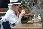 Amsterdam 1 juli 2025
Eddy Habbema met zijn vrouw op terras.