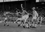 Amsterdam, 6 maart 1983 mRT van DUUREn scoort tefen AJAX, verder op de foto Wim Kieft, Jan Molby en Peter Boeve van AJAX en Ernie Brandts en Rob Landsbergen van PSV