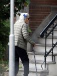 Amsterdam 16 juli 2025
Jeroen Krabbe en zijn vrouw Herma Krabbe komen thuis.