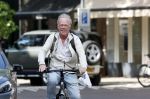 Amsterdam 15 juli 2025
Jack Spijkerman op de fiets  in Amsterdam zuid.